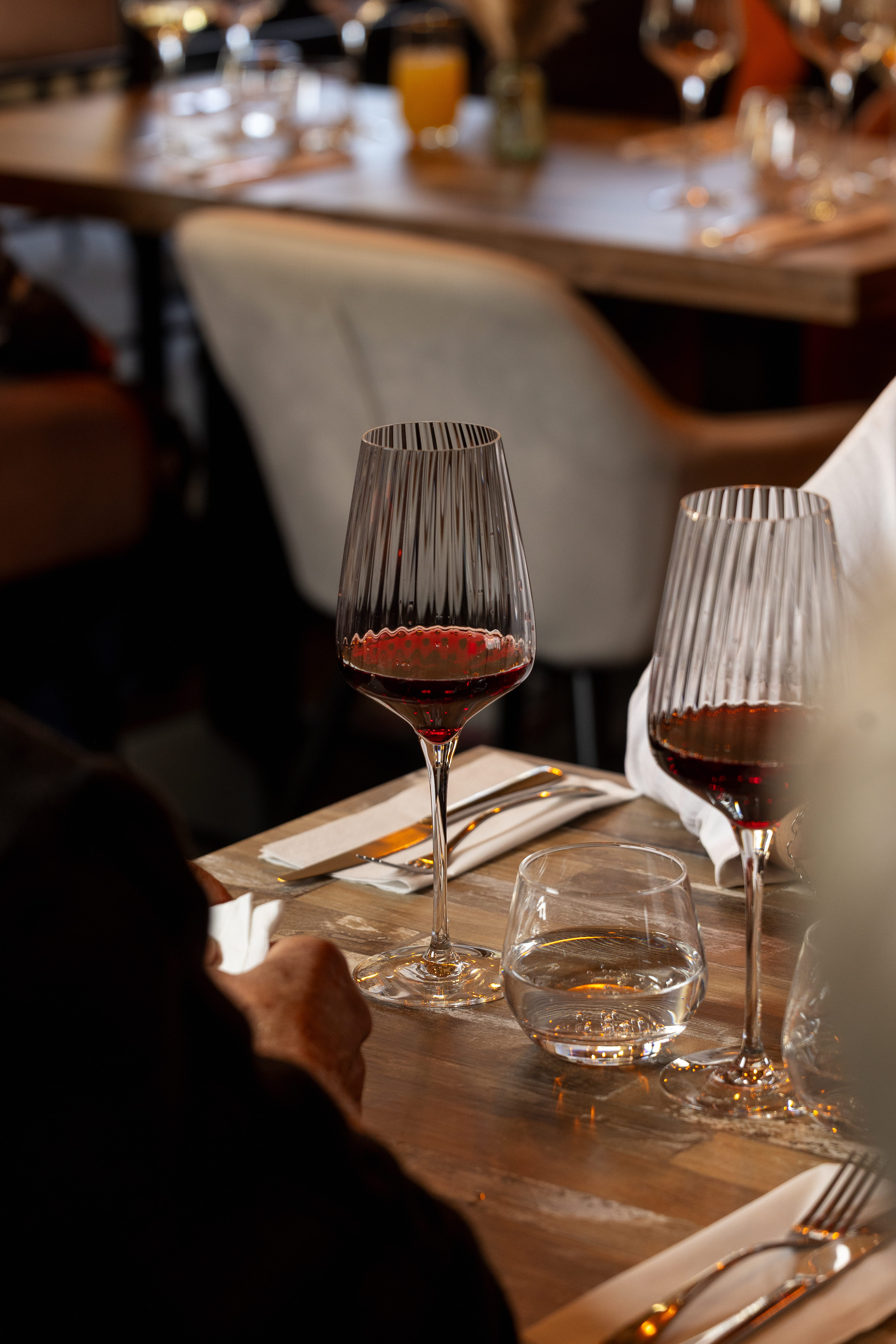 Le comptoir du restaurant