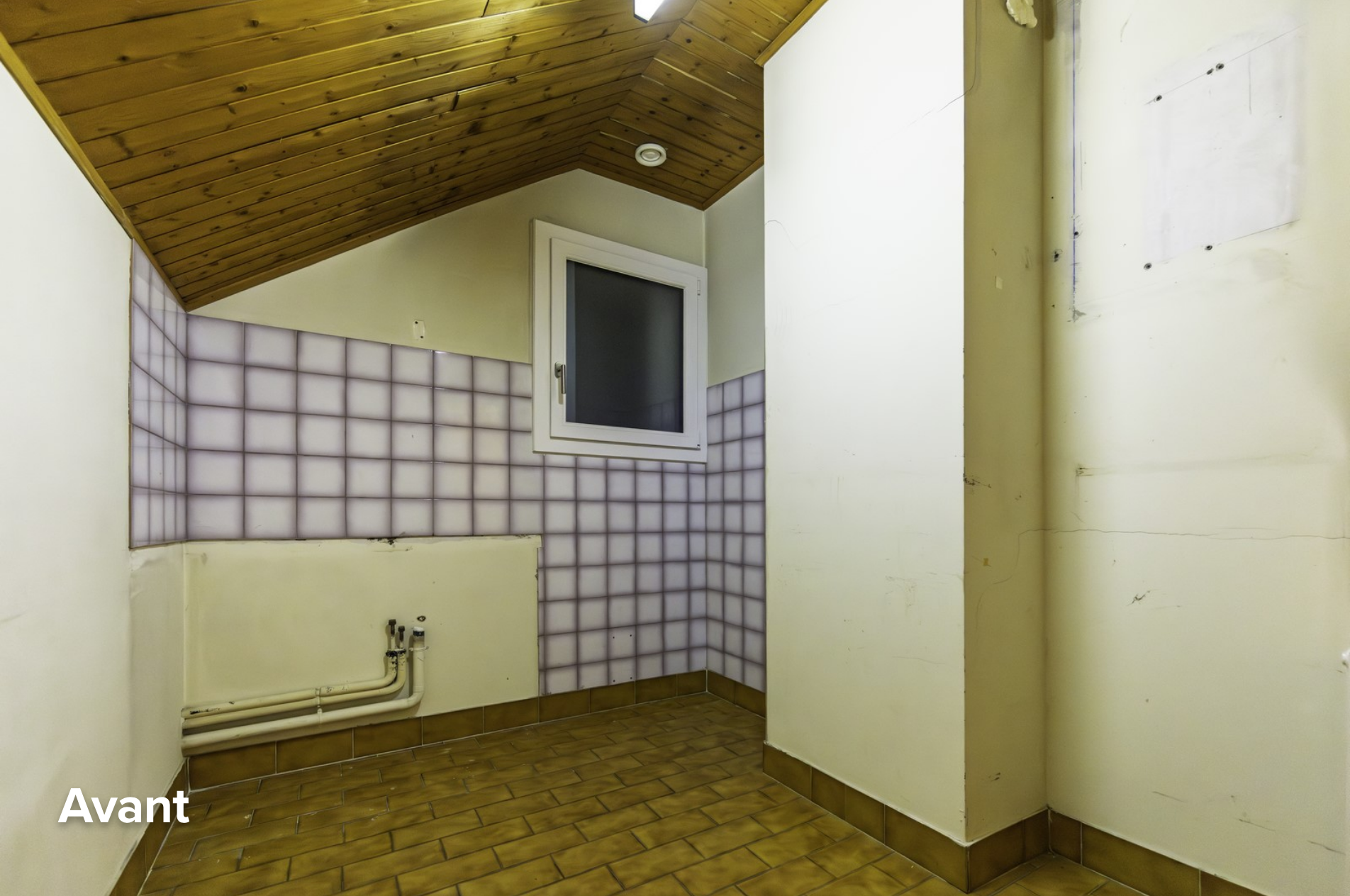 Avant rénovation salle de bain