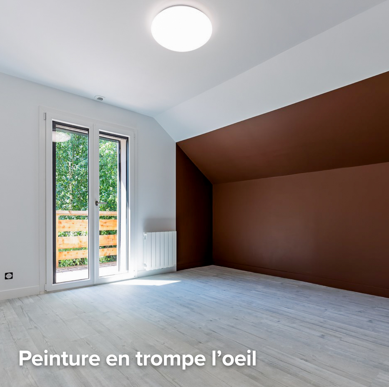 Peinture en trompe l'oeil